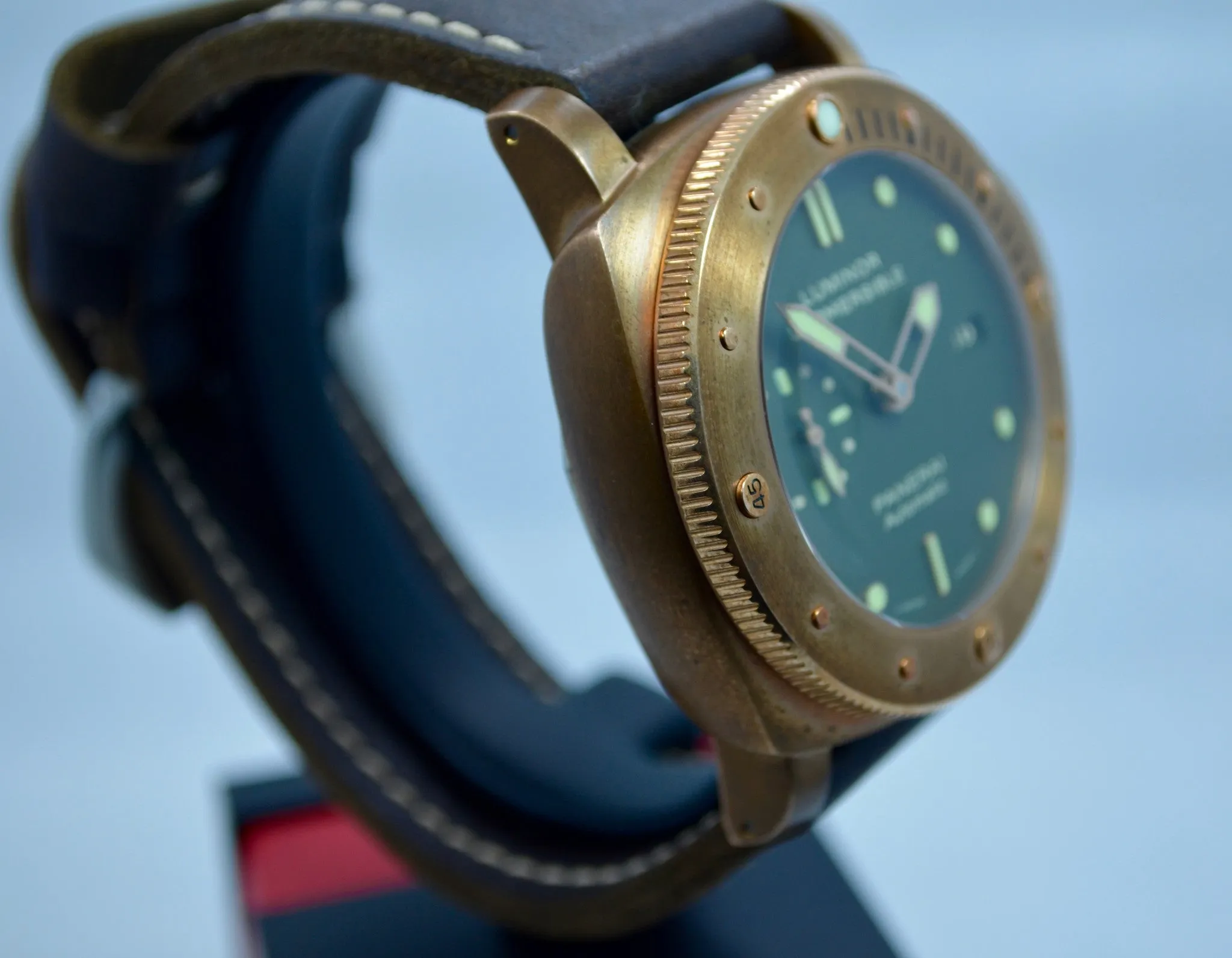 Panerai PAM 382 Bronzo Luminor Submersible 1950 3 Day Automatic Watch