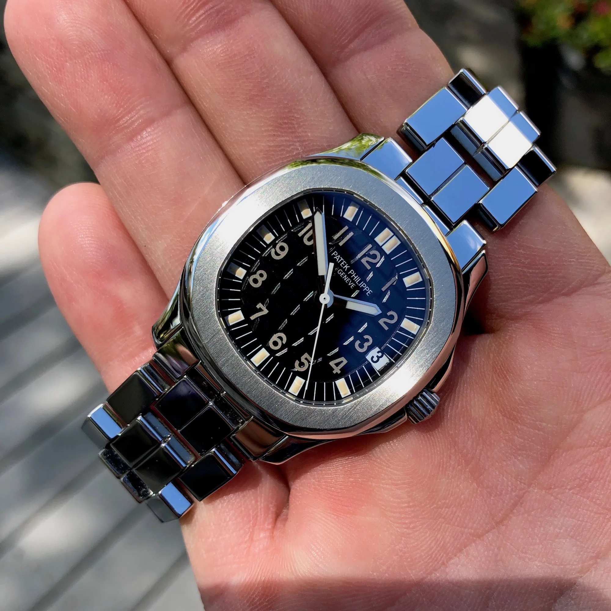 Patek Philippe Aquanaut 5066 Stainless Steel Automatic Wristwatch