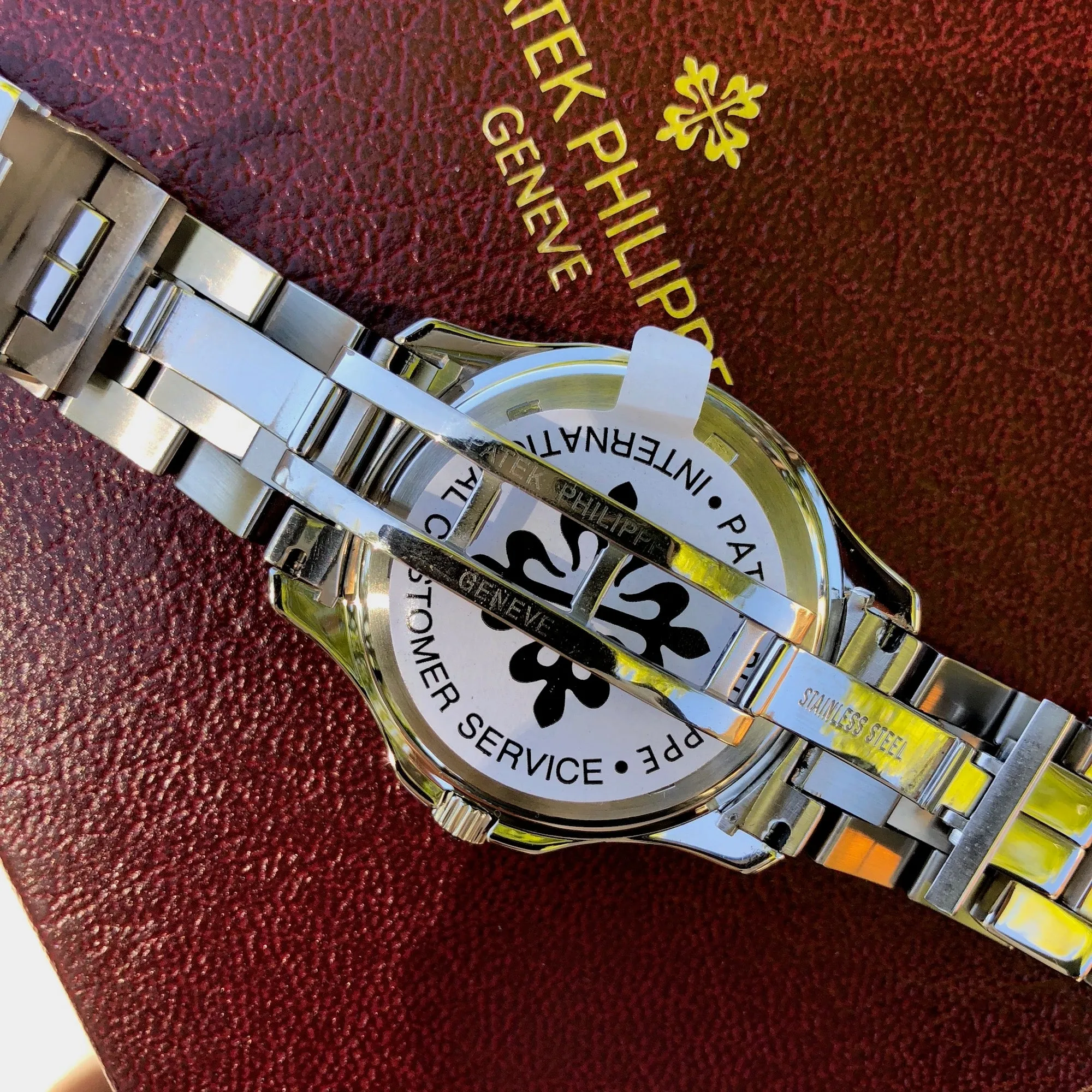 Patek Philippe Jumbo Aquanaut 5065 Stainless Steel Automatic Wristwatch 5065/1A