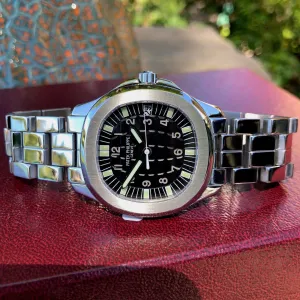 Patek Philippe Jumbo Aquanaut 5065 Stainless Steel Automatic Wristwatch 5065/1A