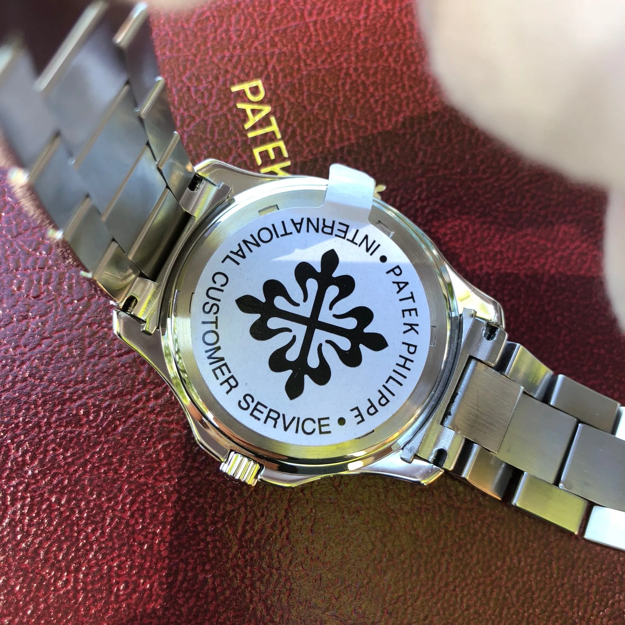 Patek Philippe Jumbo Aquanaut 5065 Stainless Steel Automatic Wristwatch 5065/1A