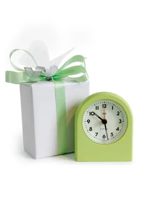 Pick-Me-Up Alarm Clock in Chartreuse