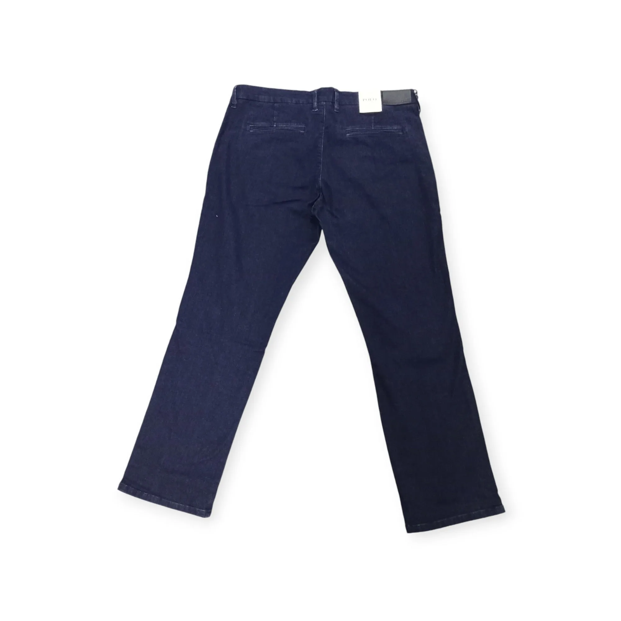 Polo Men's QTR Slant Straight Leg Denim Dark Wash