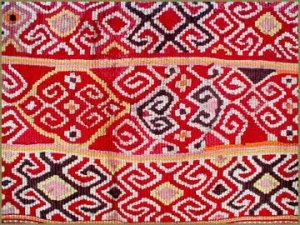 Prestige Textile for Atoni Warrior from Timor