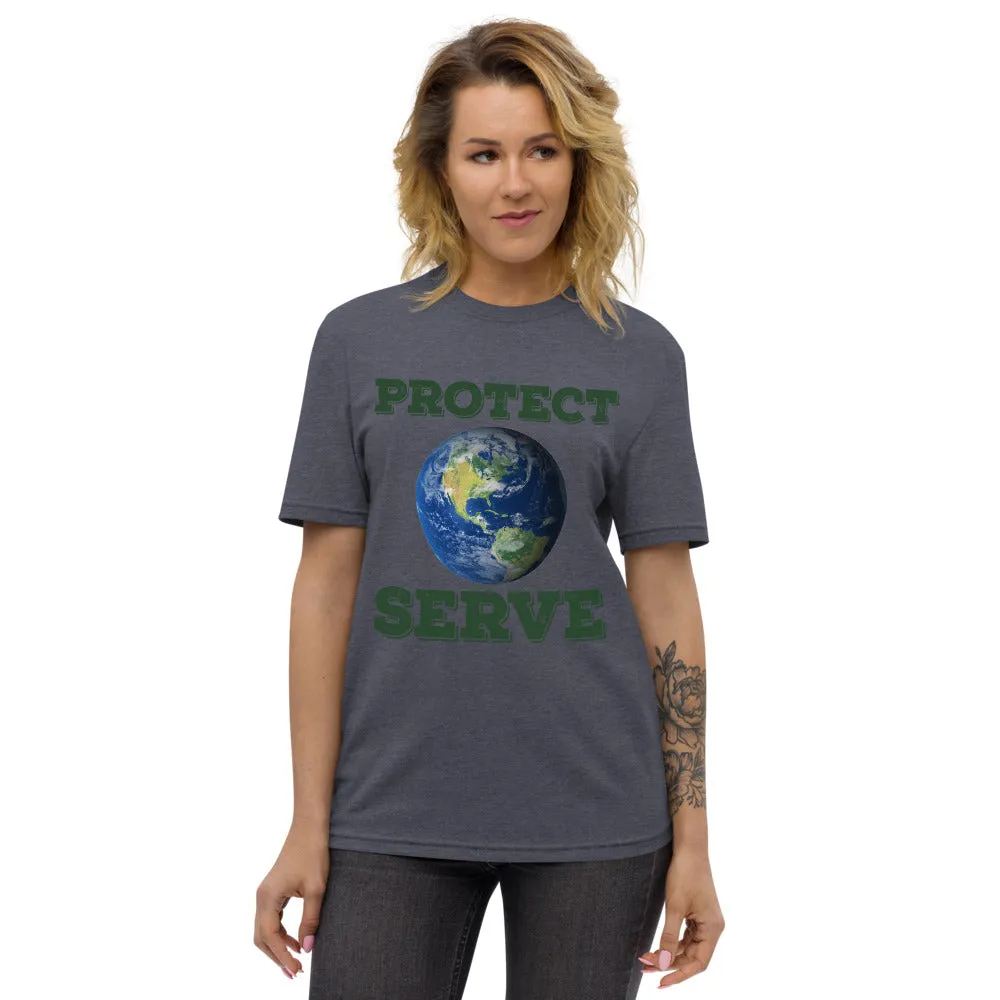 PROTECT SERVE  recycled t-shirt