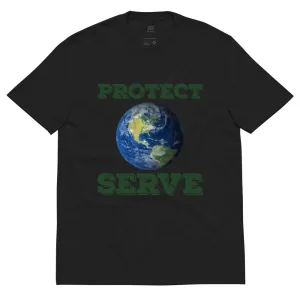 PROTECT SERVE  recycled t-shirt