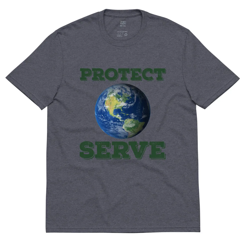 PROTECT SERVE  recycled t-shirt