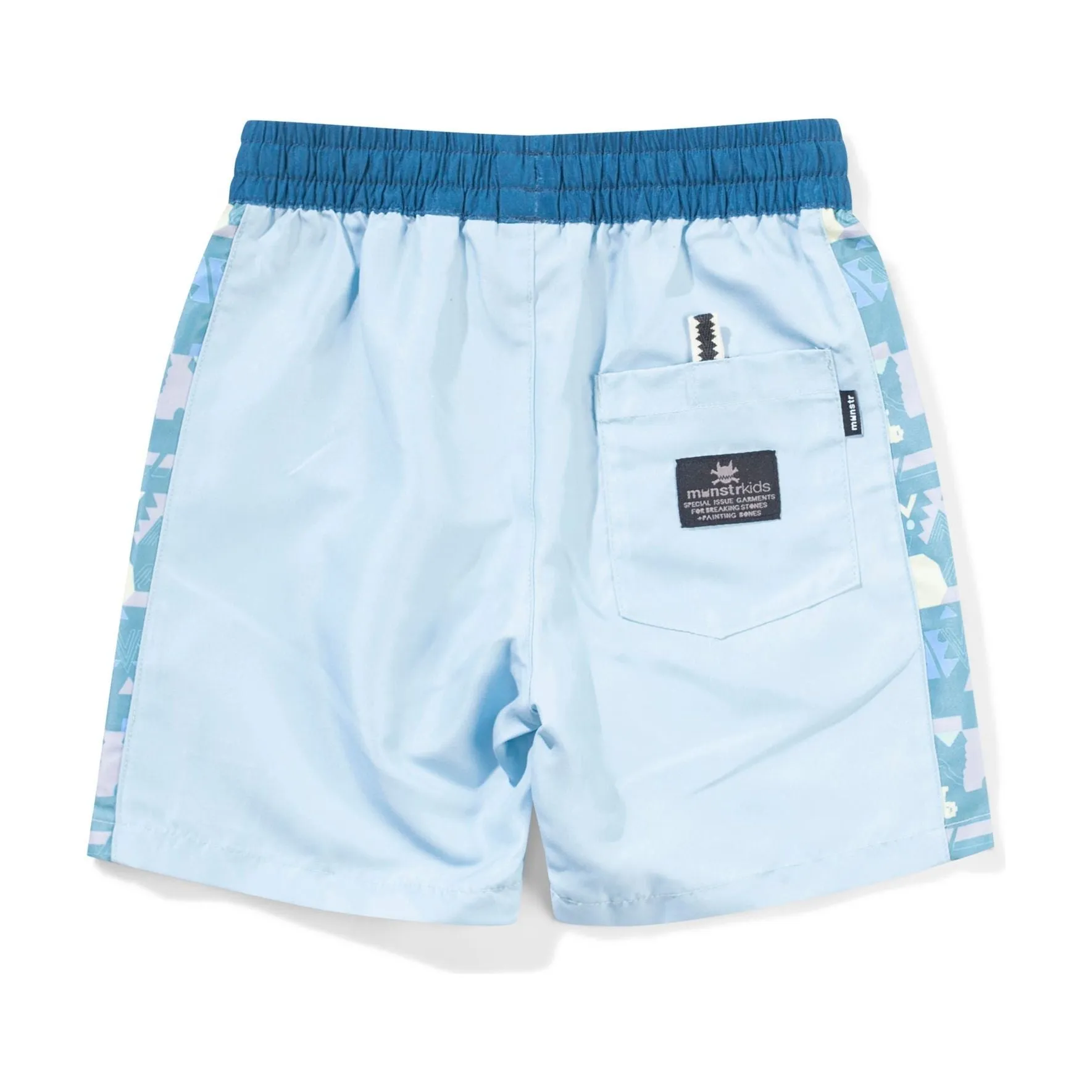 Puzzleride Bshort - Sky Blue