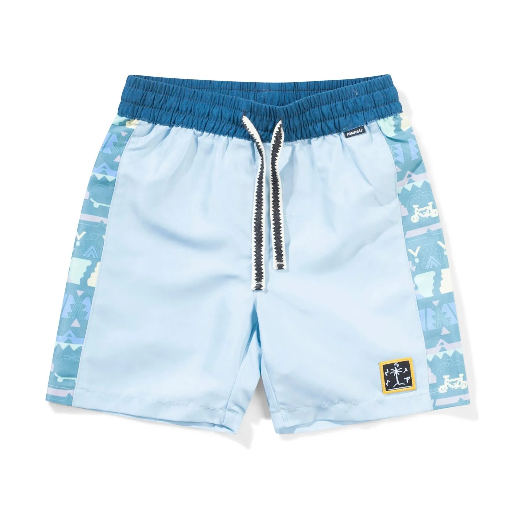 Puzzleride Bshort - Sky Blue