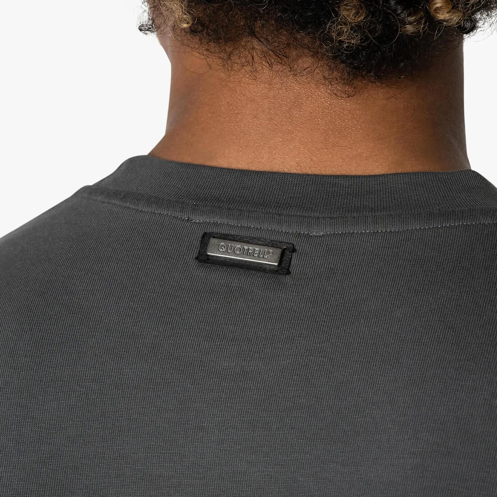 RAPTOR TEE | ANTHRACITE/WHITE