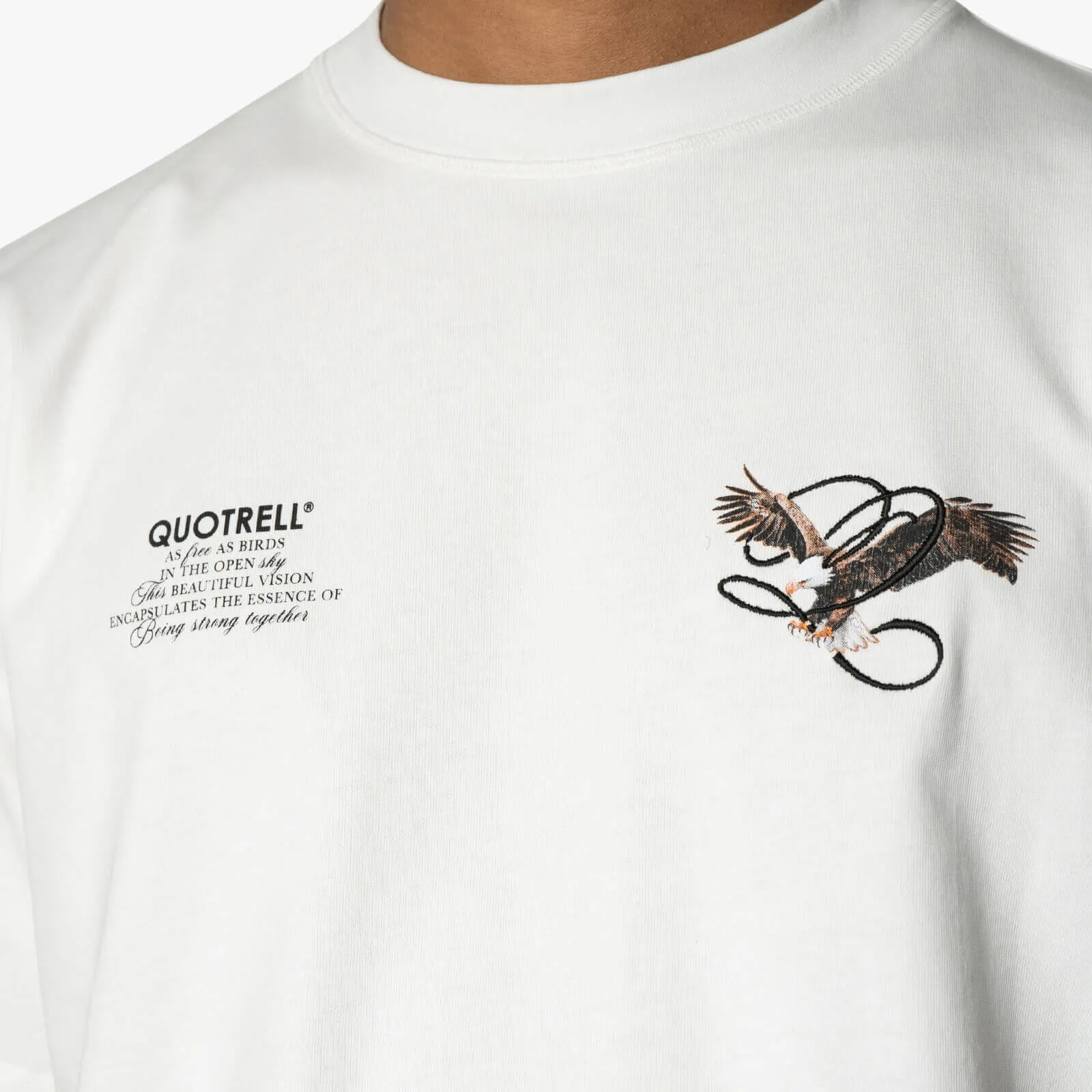 RAPTOR TEE | OFF WHITE/BLACK