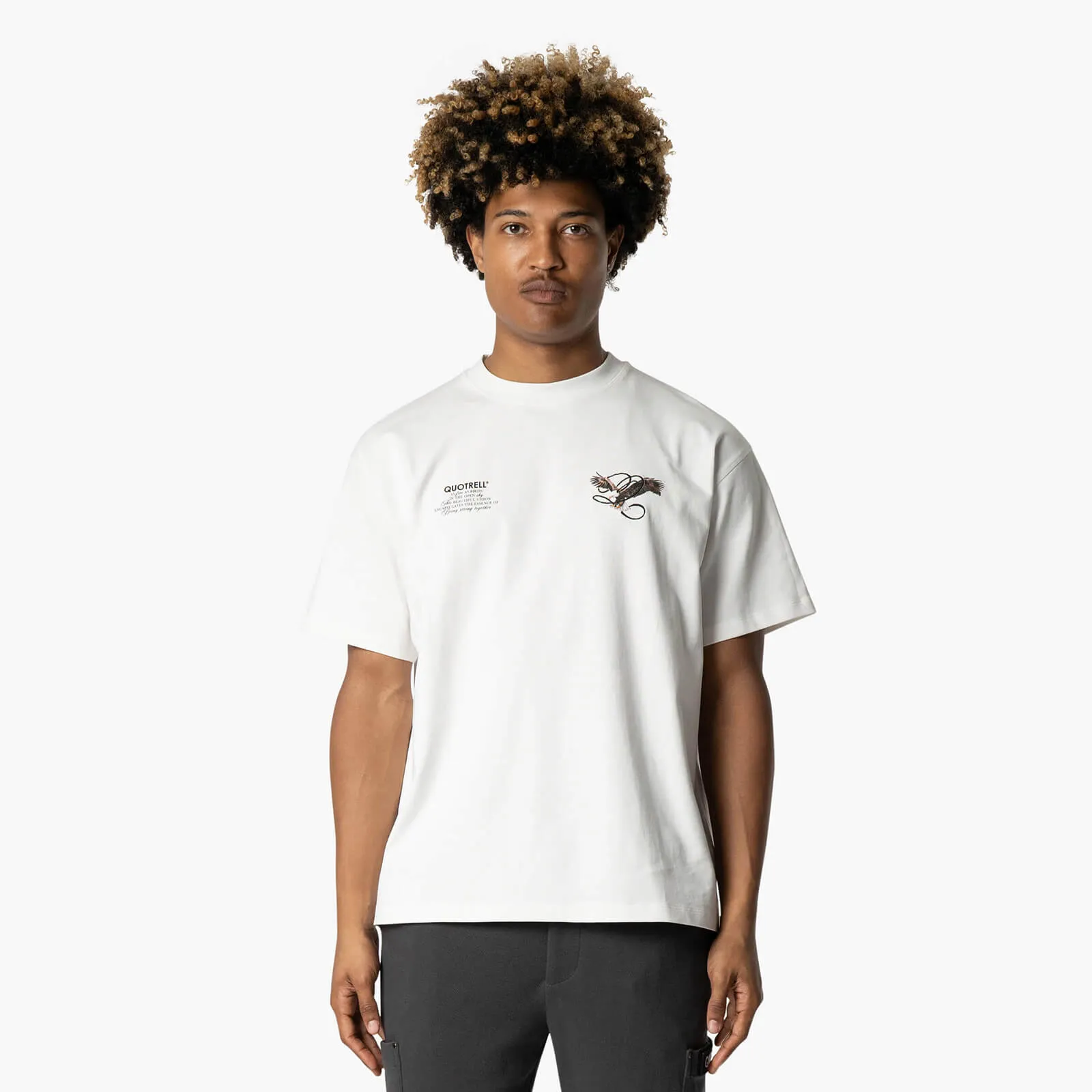 RAPTOR TEE | OFF WHITE/BLACK