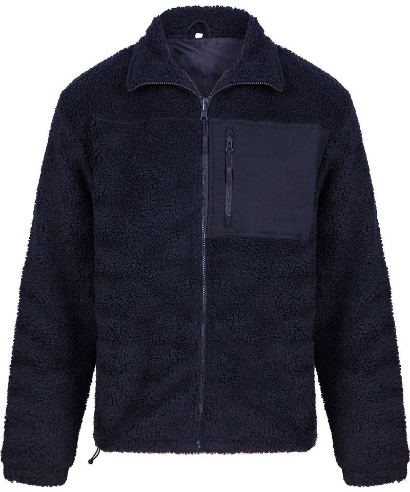 Recycled Polyester Sherpa Fleece