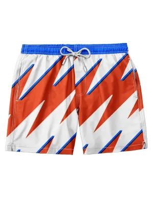 Retro Zig Swim Trunks