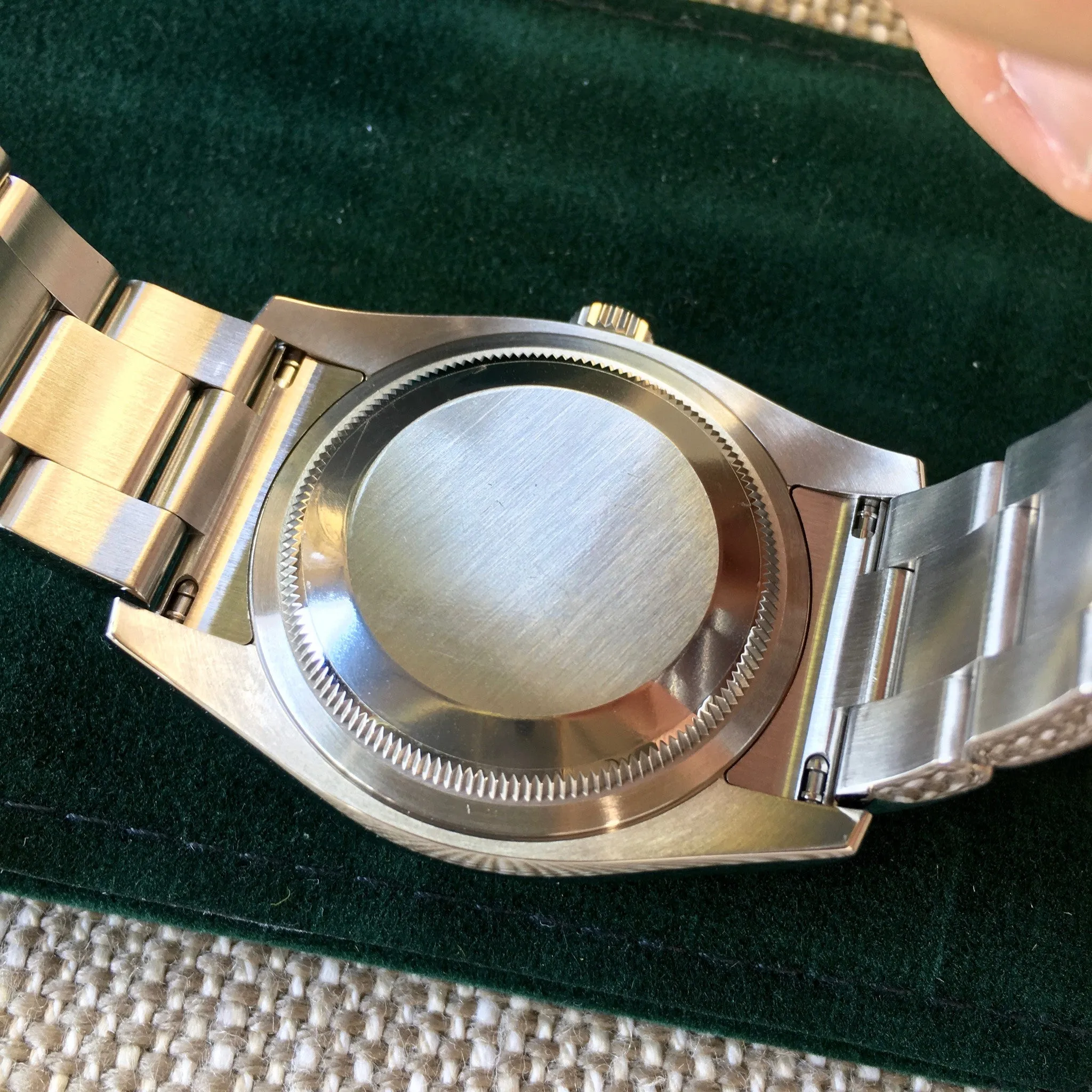Rolex Datejust 116200 Blue Stick 36mm Oyster Stainless Steel Wristwatch
