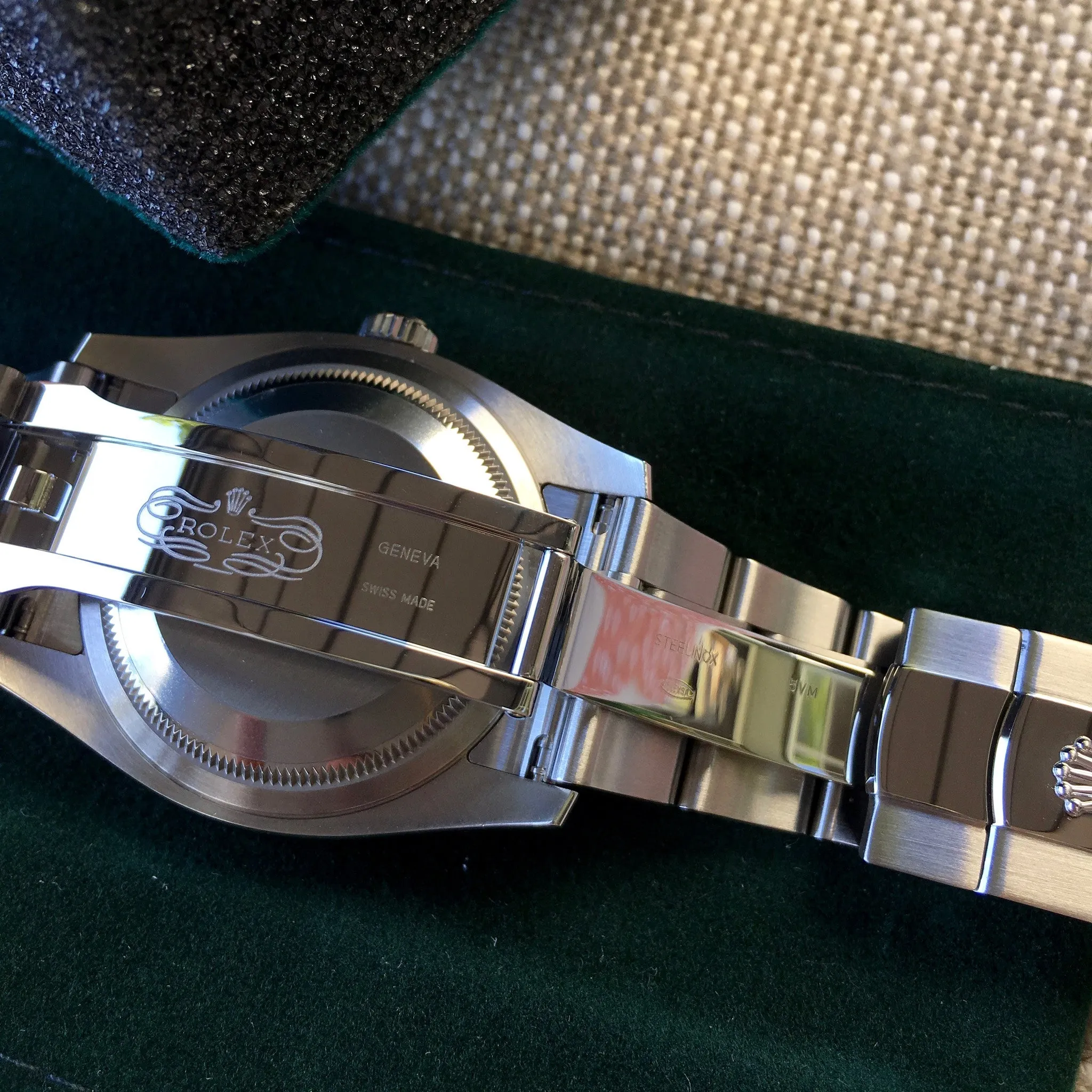 Rolex Datejust 116200 Blue Stick 36mm Oyster Stainless Steel Wristwatch