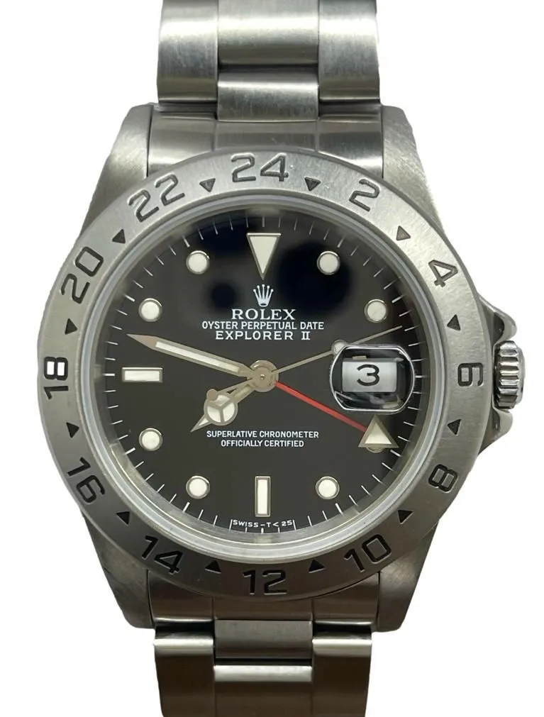 Rolex Explorer II 16570 Black Dial Automatic Men's Watch