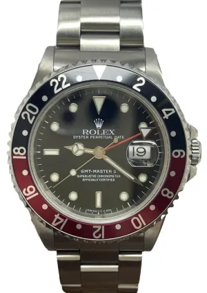 Rolex GMT Master II 16710 Black Dial Automatic Men's Watch
