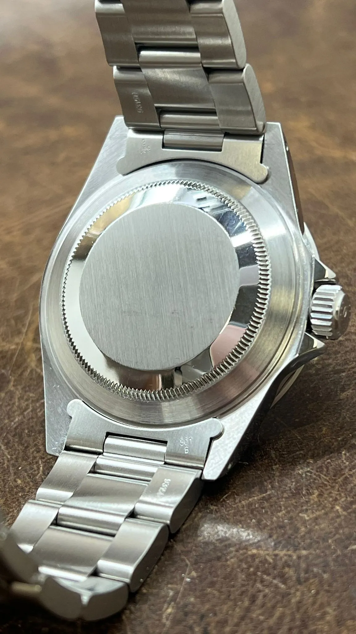 Rolex No Date Submariner CPO Engraved Rehaut 14060M Black Dial Automatic Men's Watch