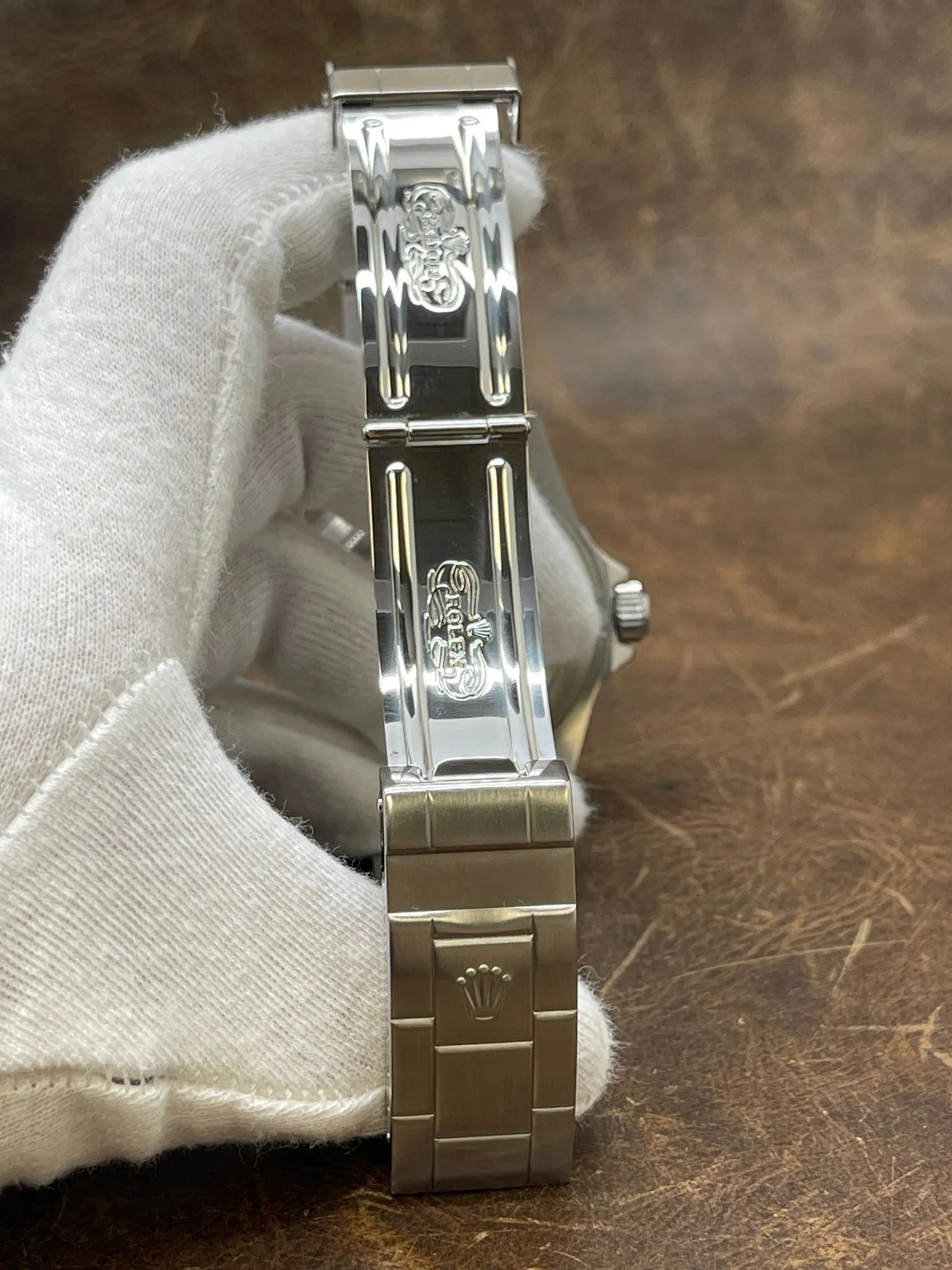 Rolex Submariner Date SEL NO Holes 16610 Black Dial Automatic Men's Watch