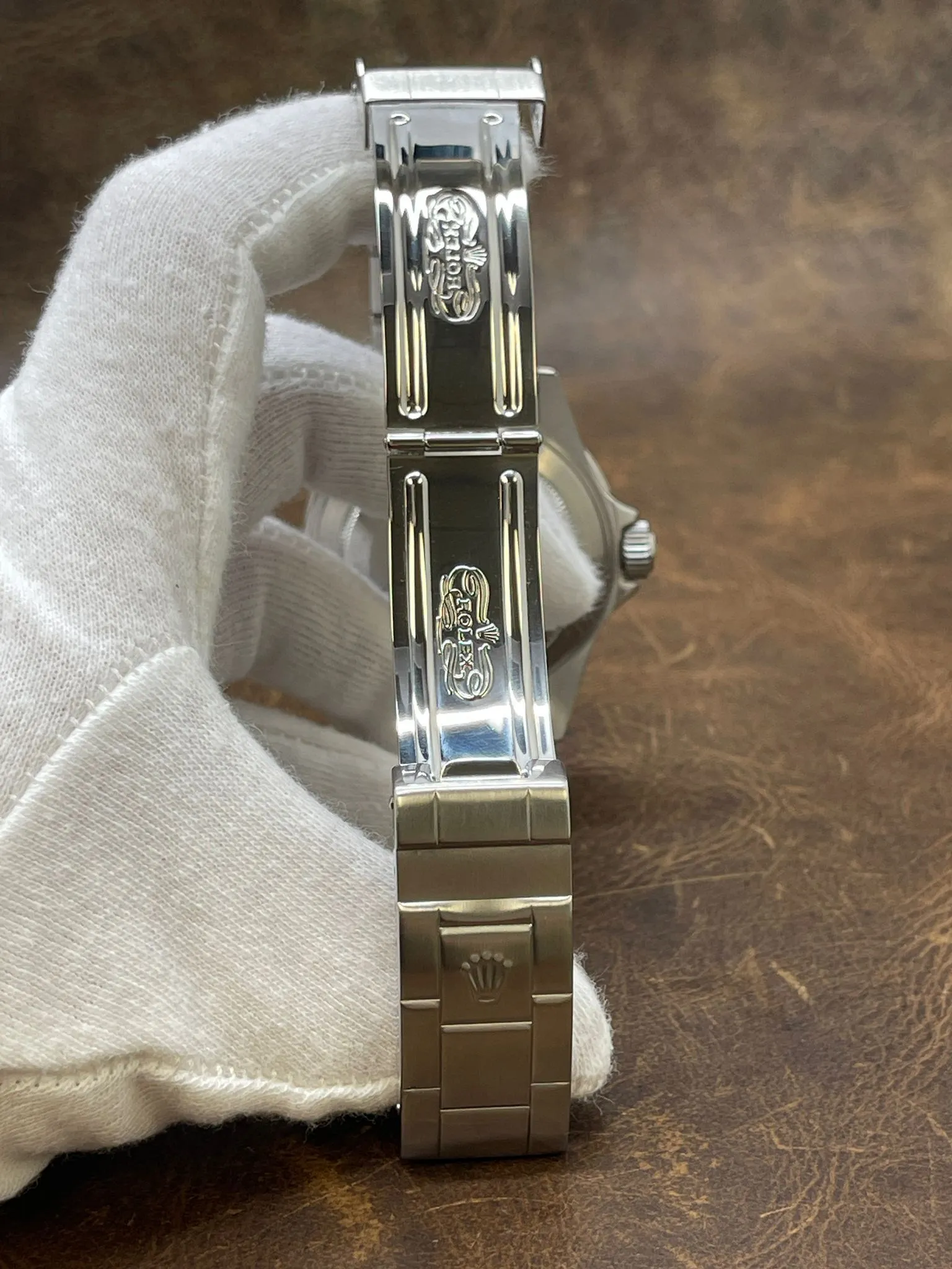 Rolex Submariner Date SEL NO Holes 16610 Black Dial Automatic Men's Watch