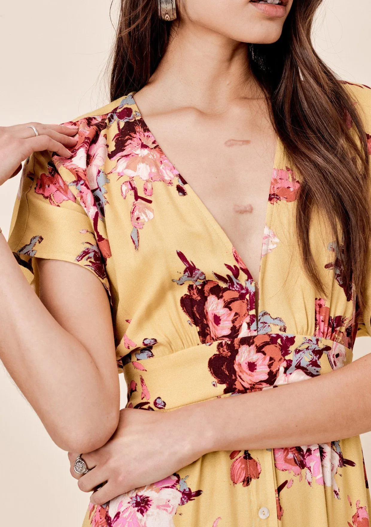 Rosella Floral Tie Back Dress