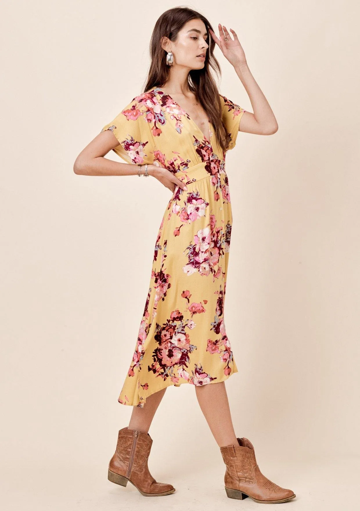 Rosella Floral Tie Back Dress