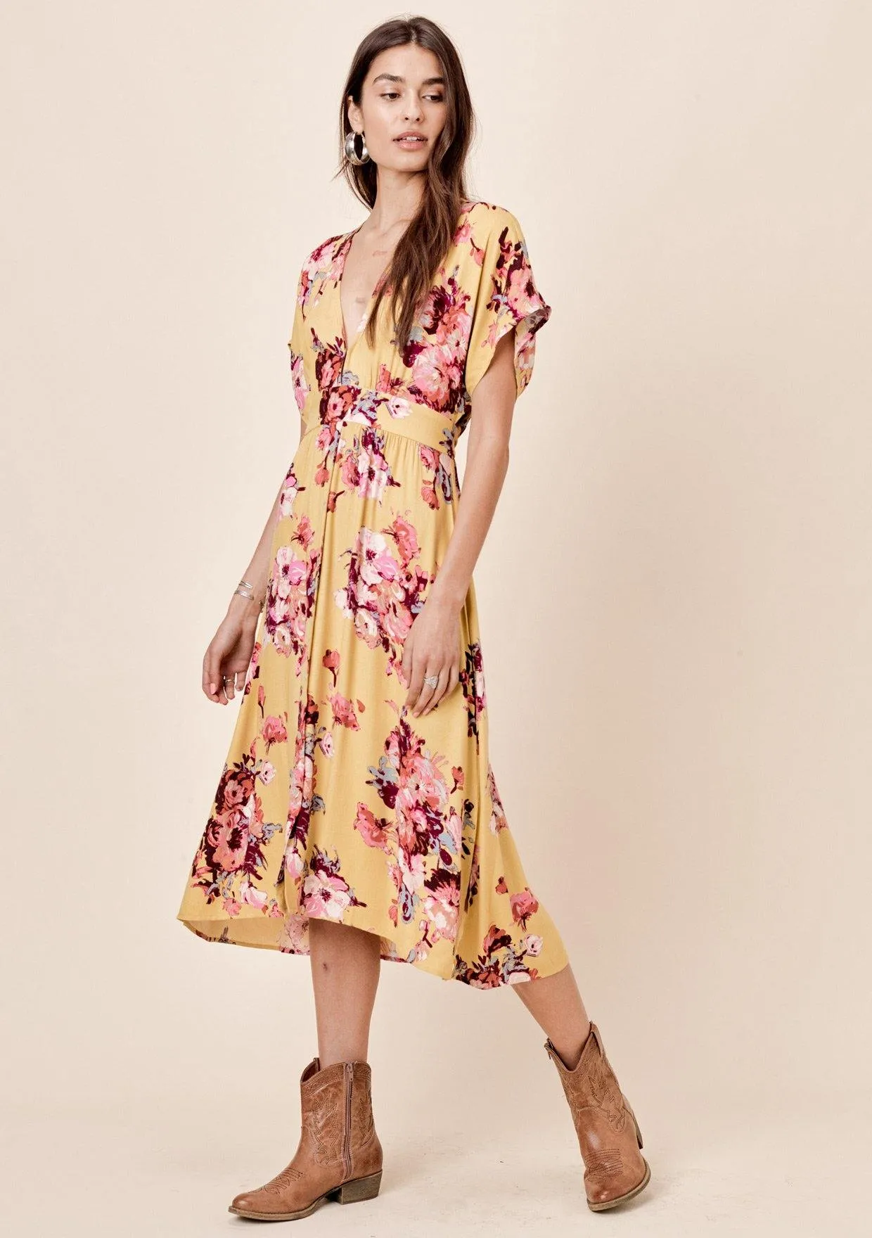 Rosella Floral Tie Back Dress