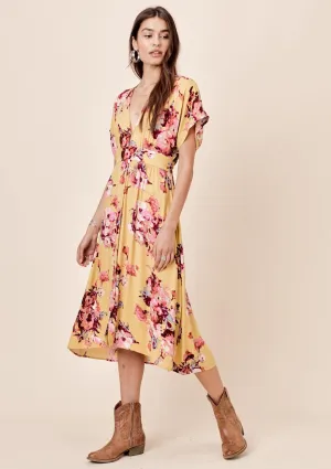 Rosella Floral Tie Back Dress