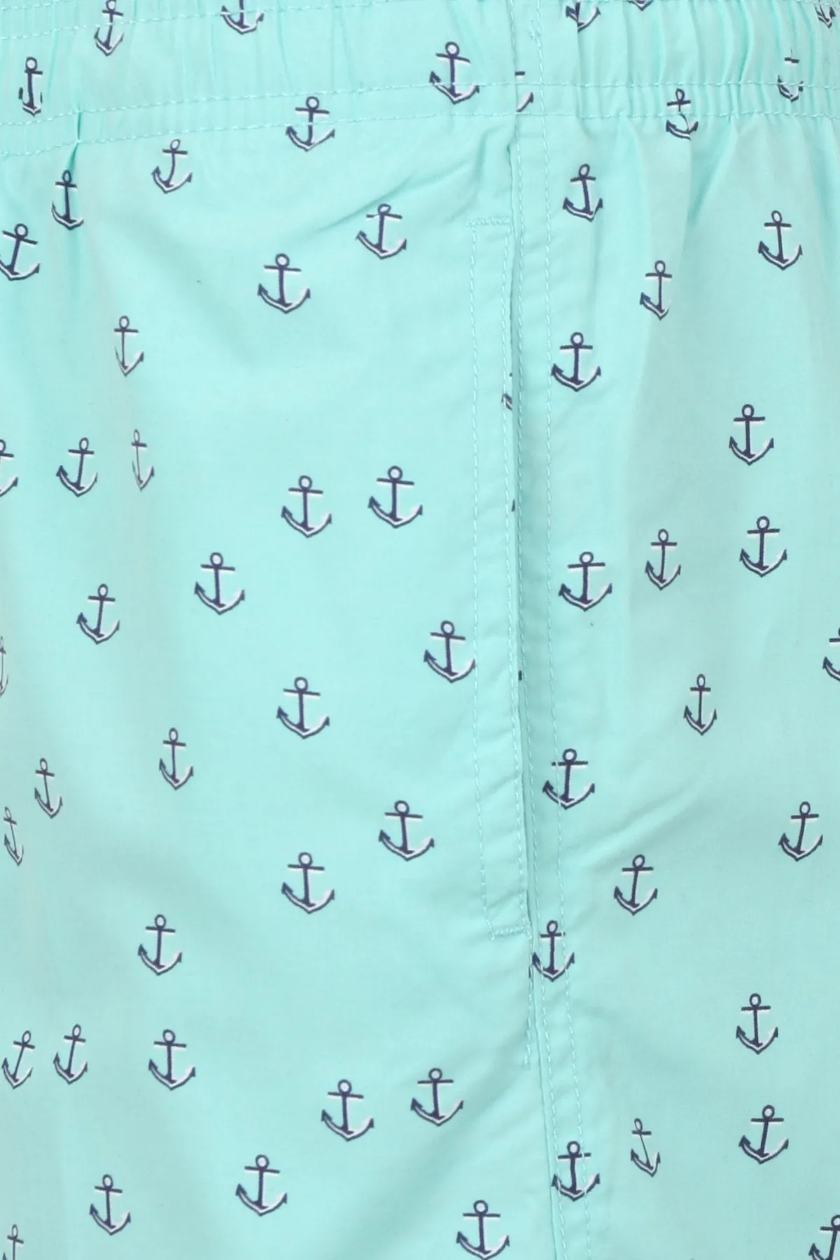 Sakkas Mens Sailor Sailboat Anchor Printed Skate Surf Board Short / Swim Trunk
