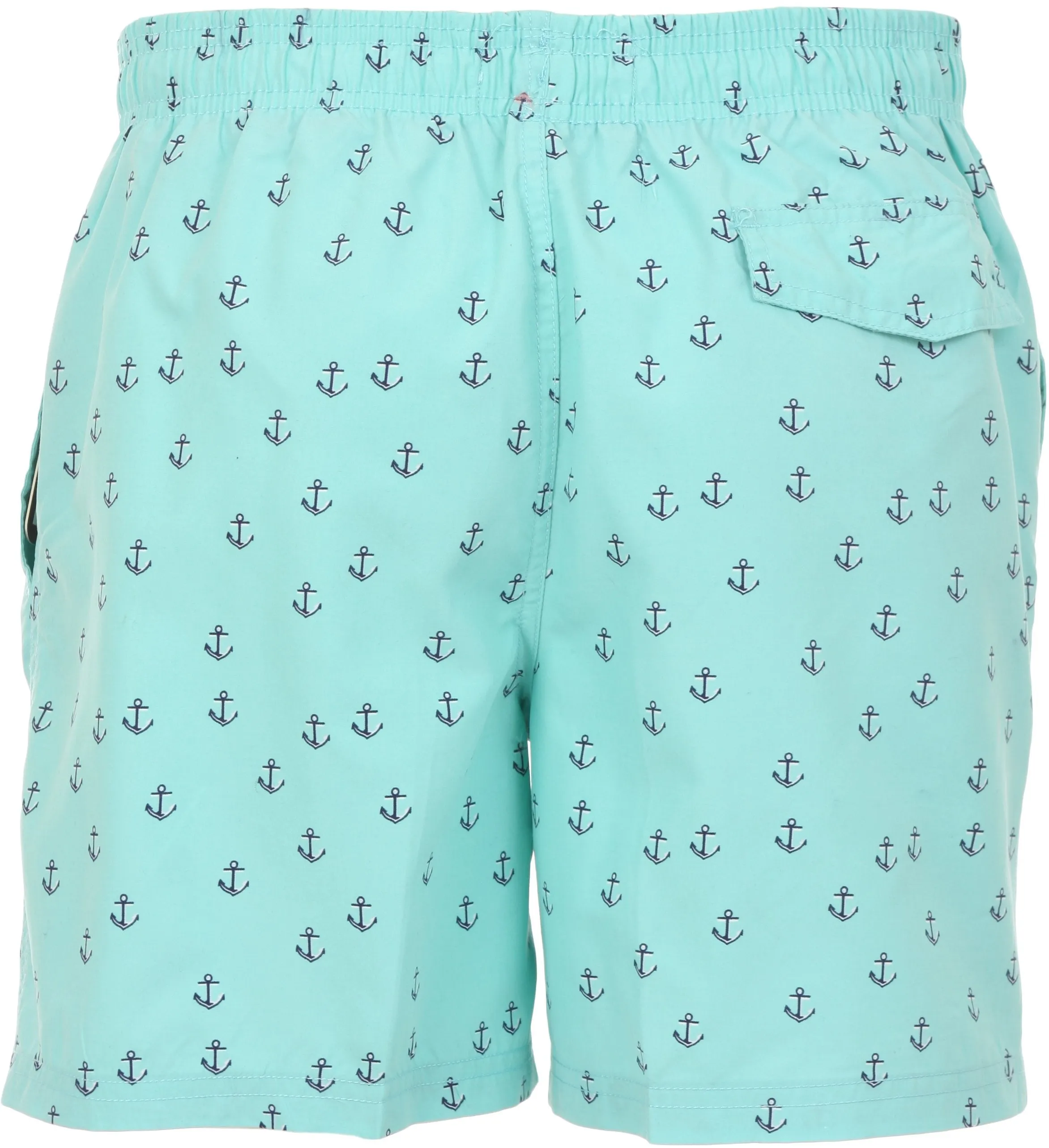 Sakkas Mens Sailor Sailboat Anchor Printed Skate Surf Board Short / Swim Trunk