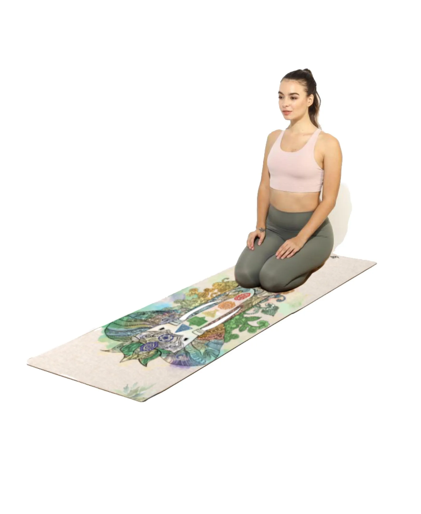 SAMSKARA HEMP YOGA MAT EXTRA LONG & WIDE