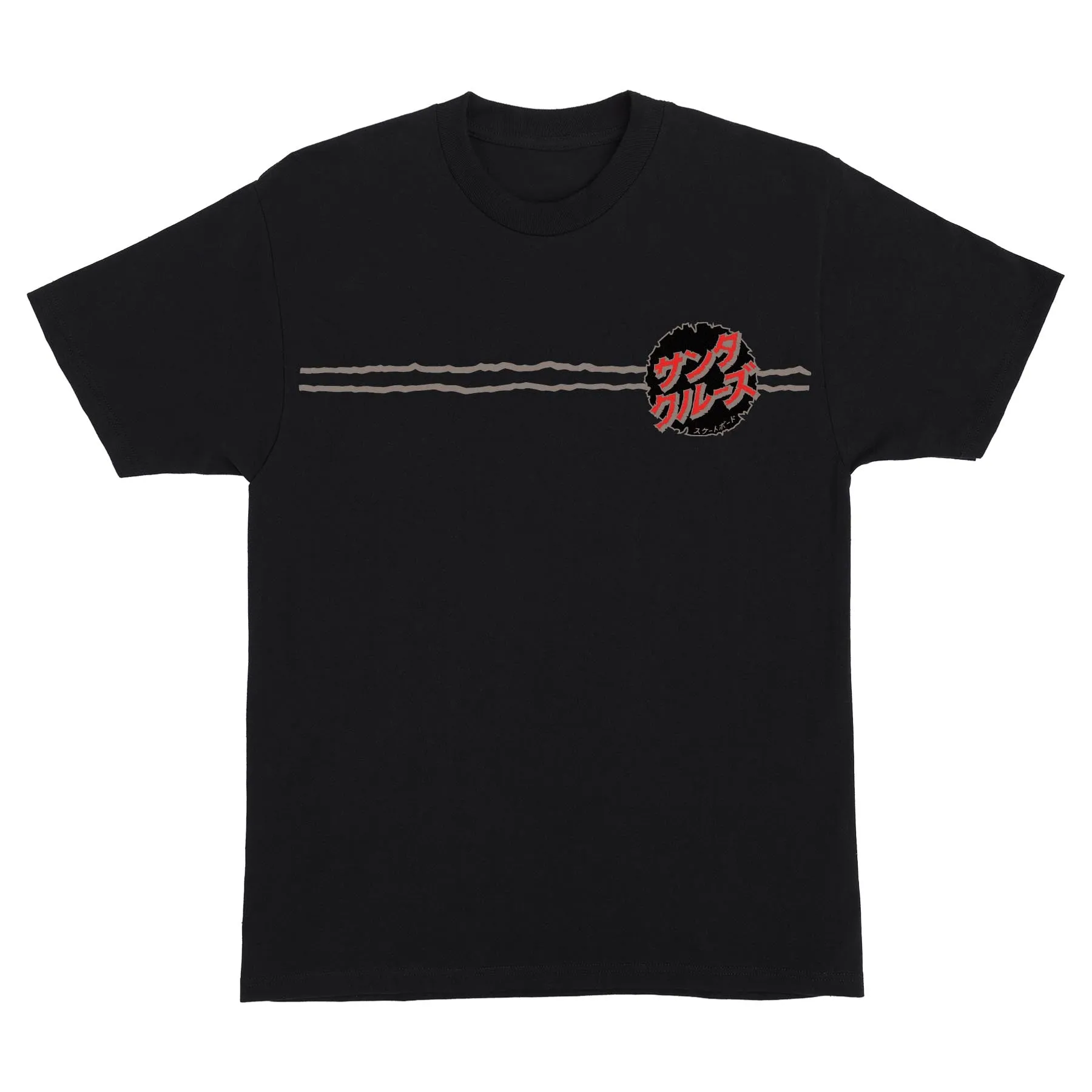 Santa Cruz x Godzilla Destroyer Stripes T-Shirt