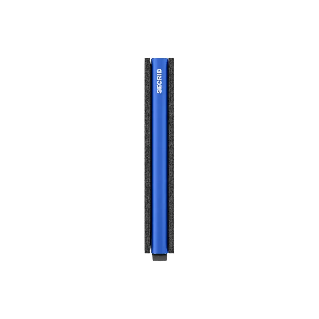 Secrid Slim Wallet Matte Black & Blue
