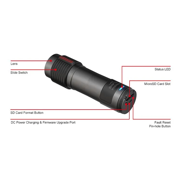 Sena Prism Tube WiFi Action Camera