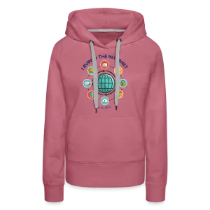 SEO Chic: 'I Ruined the Internet, I'm an SEO' Women’s Hoodie