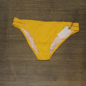 Shade & Shore Women's Ribbed Side Detail Cheeky Bikini Bottom AF029