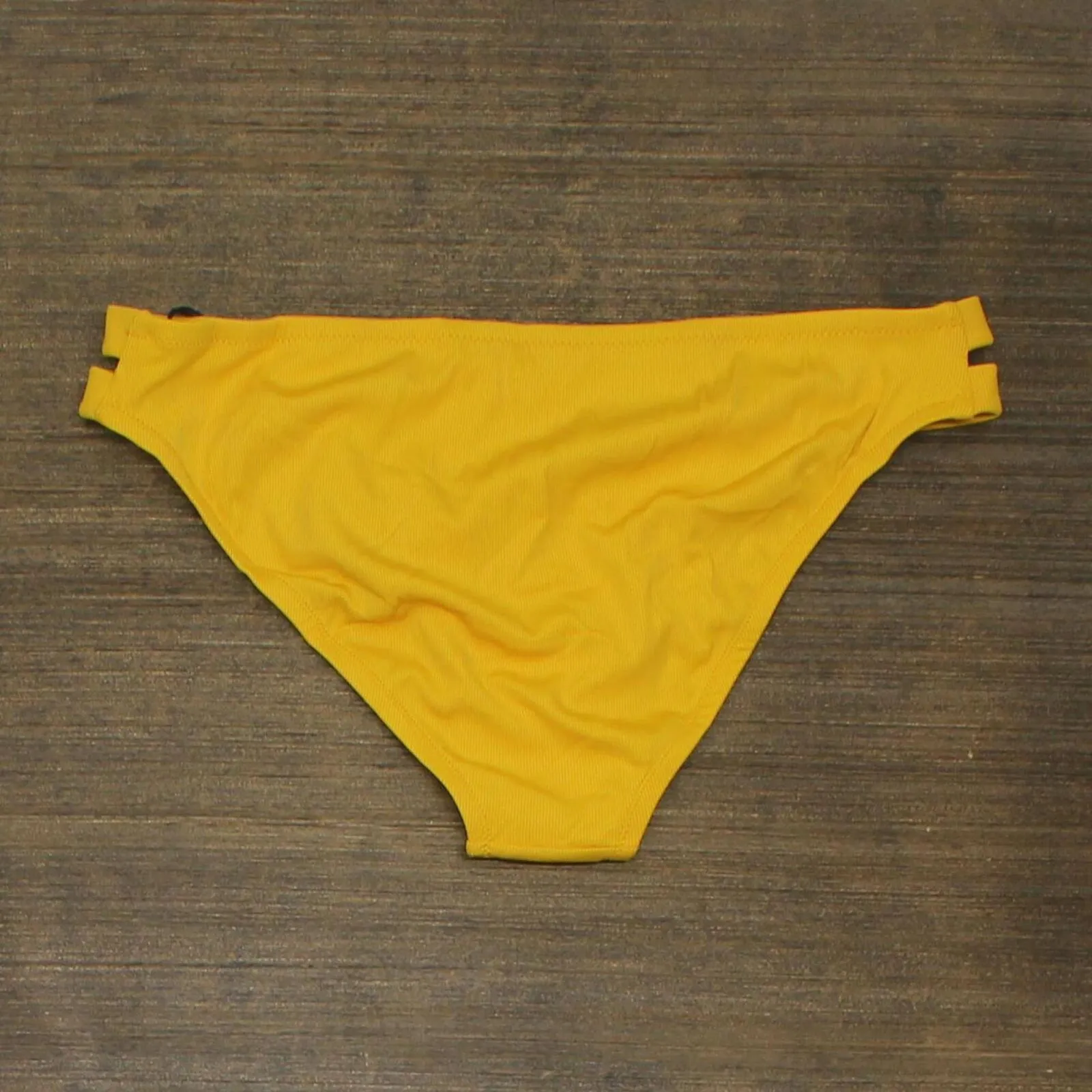 Shade & Shore Women's Ribbed Side Detail Cheeky Bikini Bottom AF029