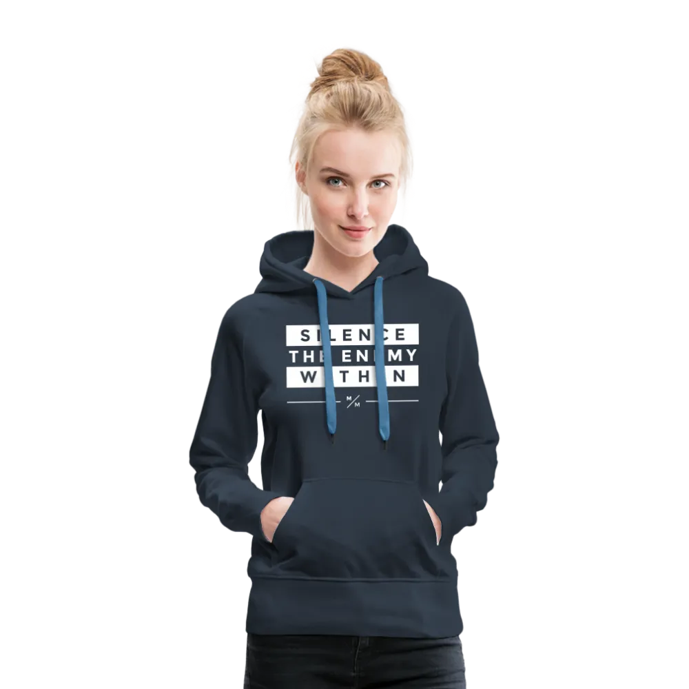 Silence The Enemy- Women’s Premium Hoodie
