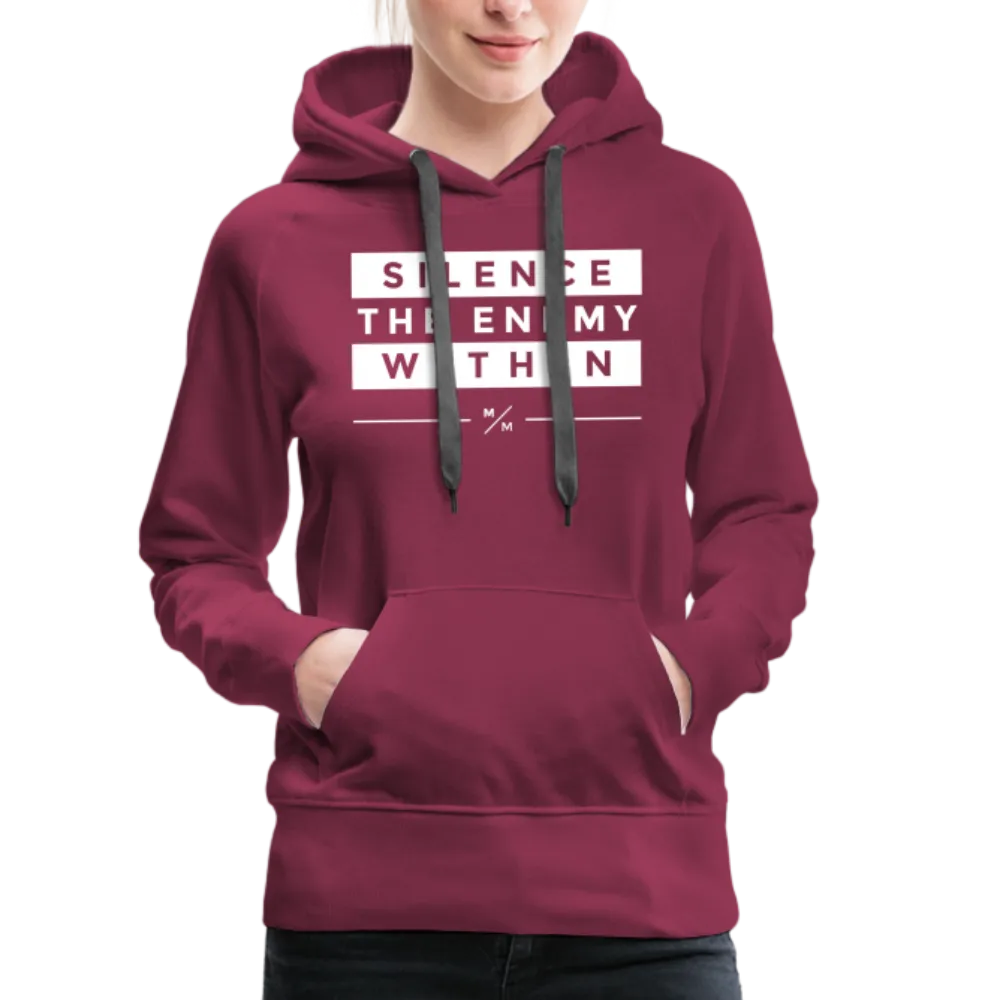 Silence The Enemy- Women’s Premium Hoodie
