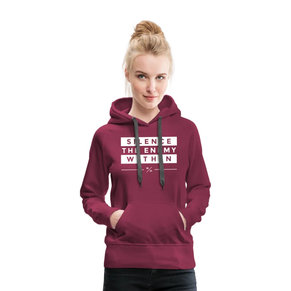 Silence The Enemy- Women’s Premium Hoodie