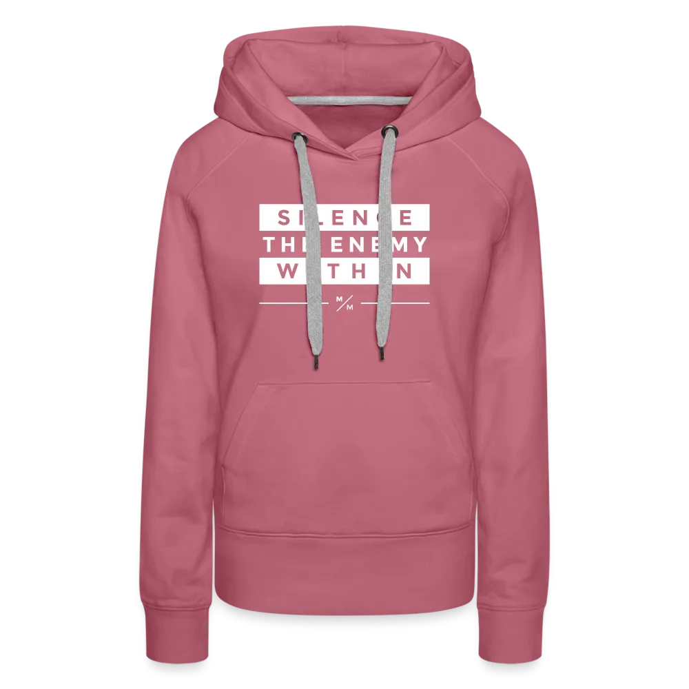 Silence The Enemy- Women’s Premium Hoodie
