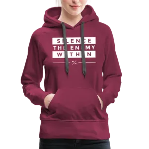Silence The Enemy- Women’s Premium Hoodie