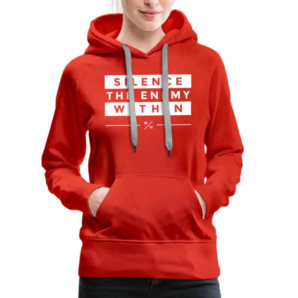 Silence The Enemy- Women’s Premium Hoodie
