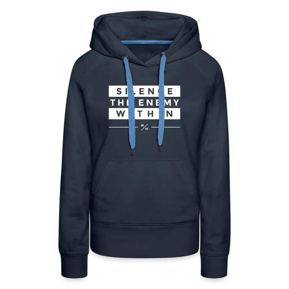Silence The Enemy- Women’s Premium Hoodie