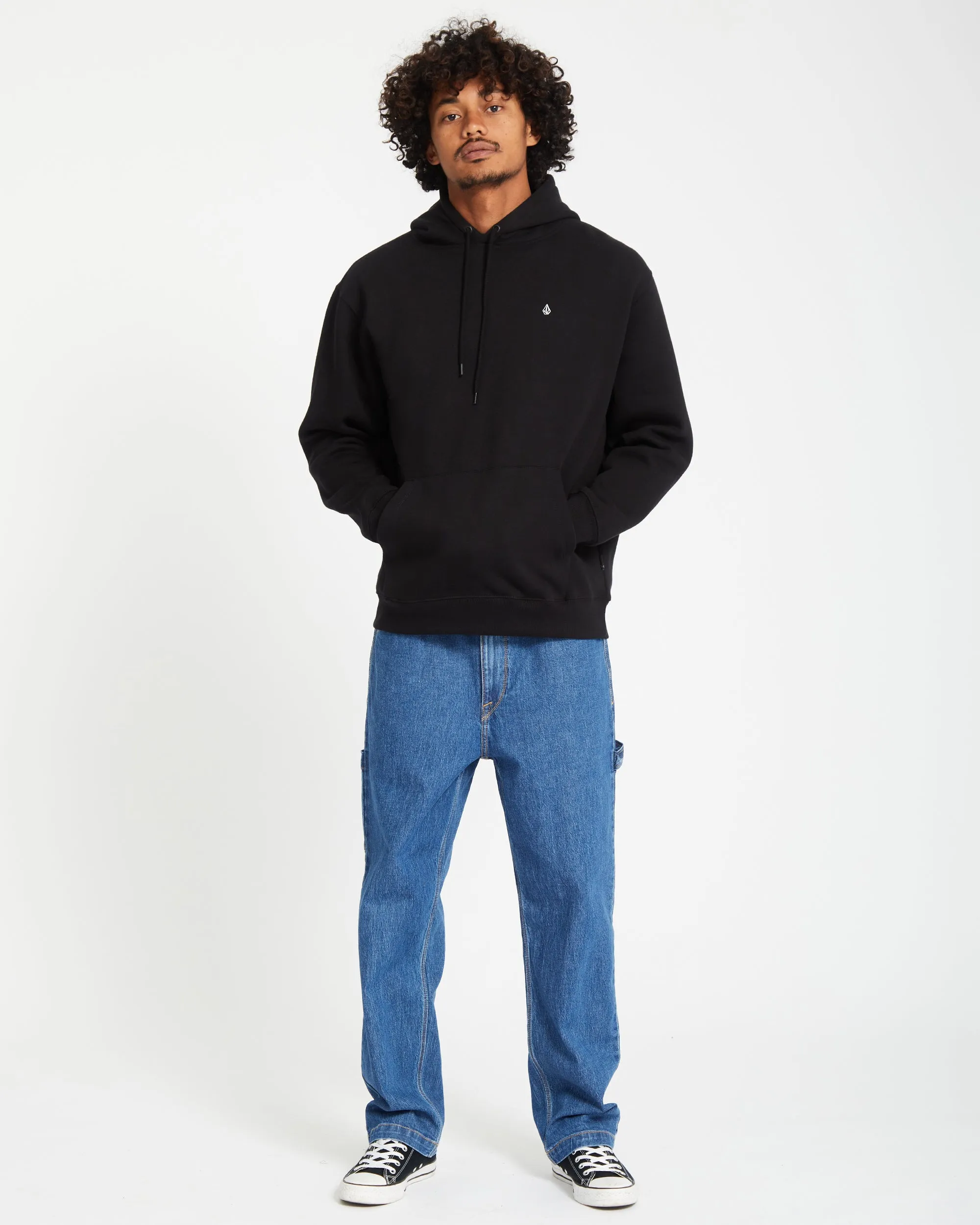 Single Stone Hoodie - BLACK