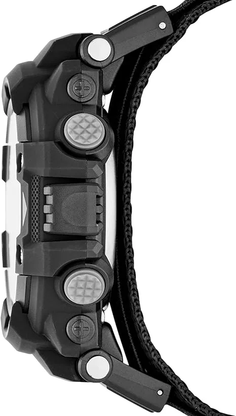 Skechers Men's Digital Black Fabric Strap SR1037