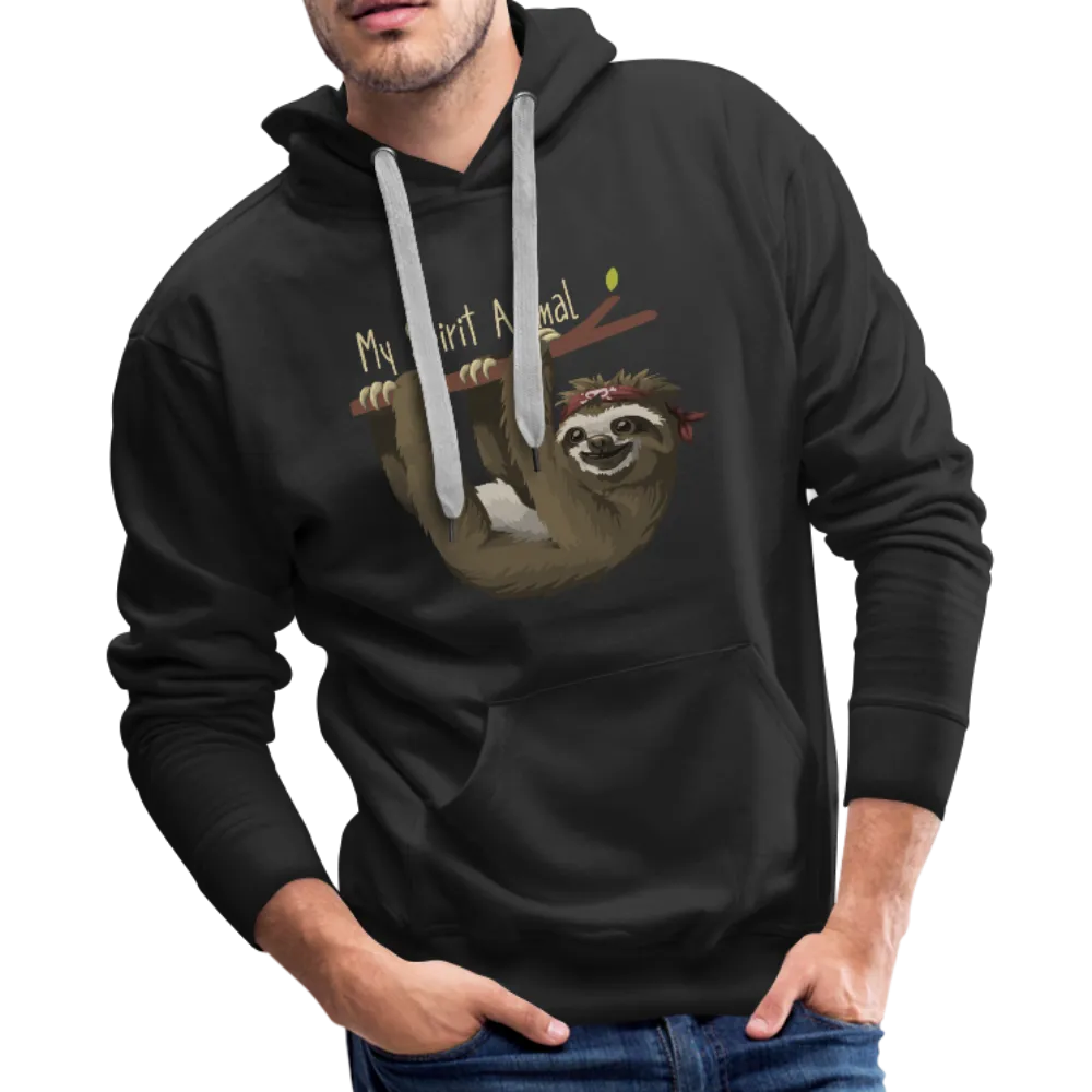 Sloth My Spirit Animal Men’s Premium Hoodie (CK1392)