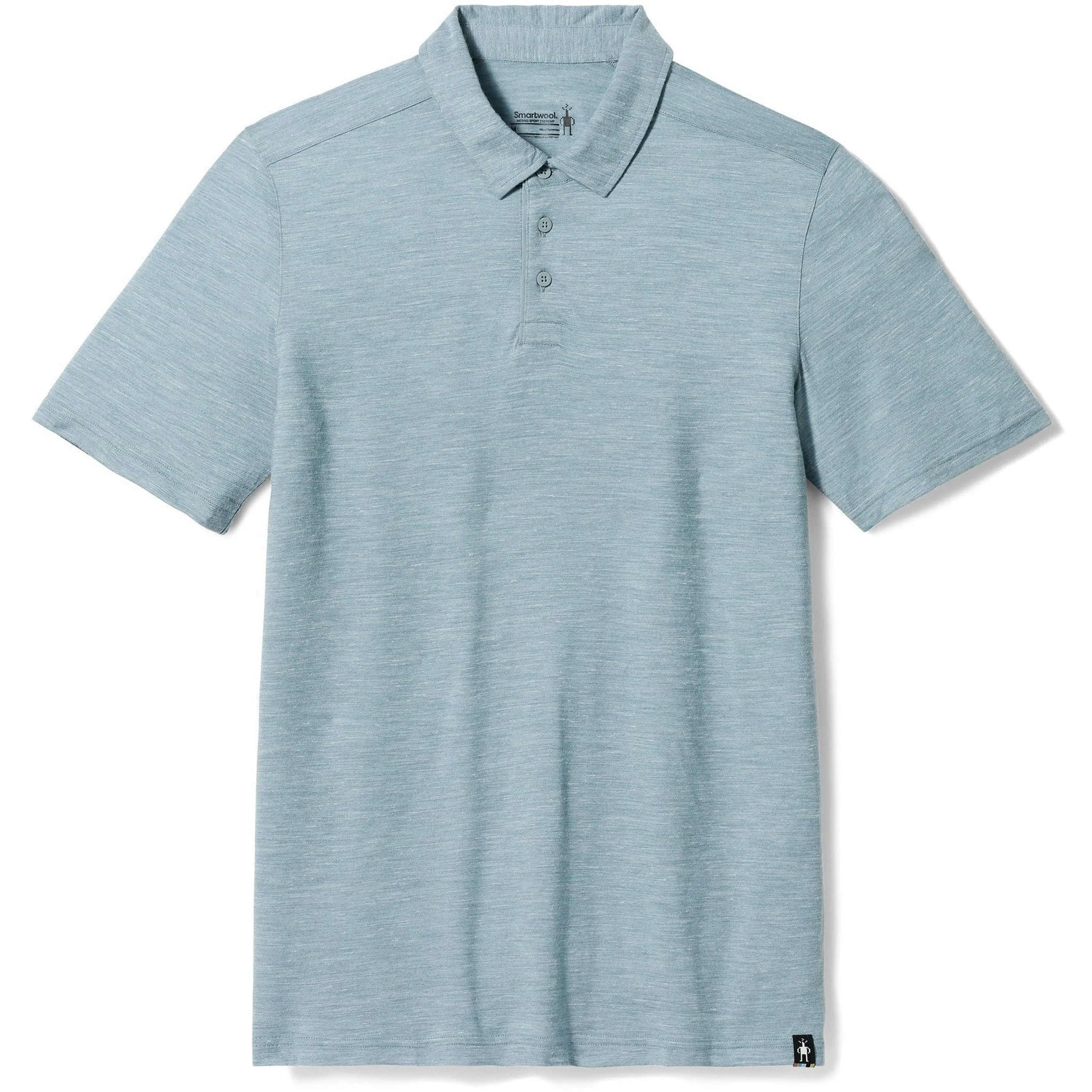 Smartwool Mens Merino Hemp Blend Short-Sleeve Polo