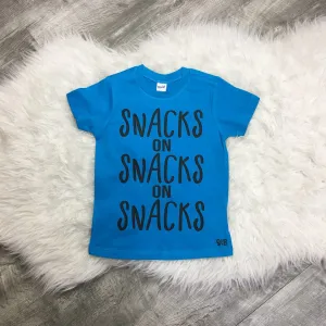 Snacks On Snacks Kid's Shirt Or Baby Bodysuit